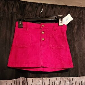 🟠Carter's Red Corduroy Skirt